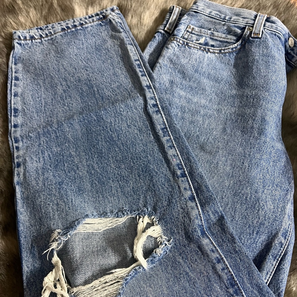 Levi's Blue Boyfriend Jeans
